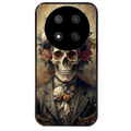 Coque noire taperso pour Magic 7 LITE et PRO avec motif tete de mort chapeau protection antichoc personnalisée