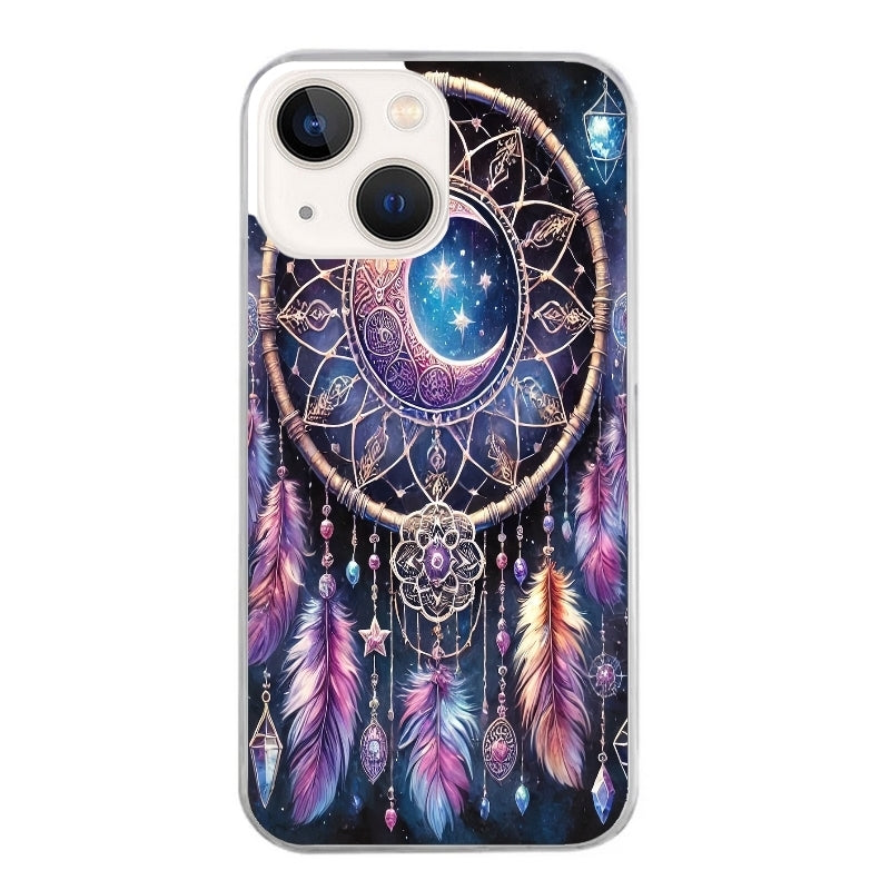 Coque taperso pour Iphone 11 et PRO PRO MAX avec motif dreamcatcher et lune protection antichoc personnalisée