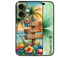 Coque pour Iphone 18 / PRO / PRO MAX / 18E tropical vacances