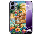 Coque pour Oppo A6 A6 A6K tropical vacances