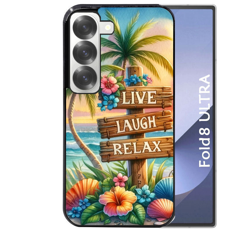 Coque pour Z Fold 8 / ULTRA tropical vacances
