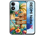 Coque pour Redmi Note 17 et PRO 4G 5G Max tropical vacances