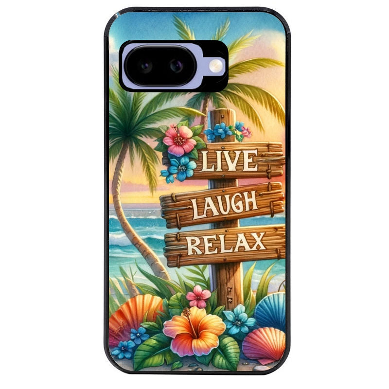 Coque pour Pixel 8A 9A 10A tropical vacances