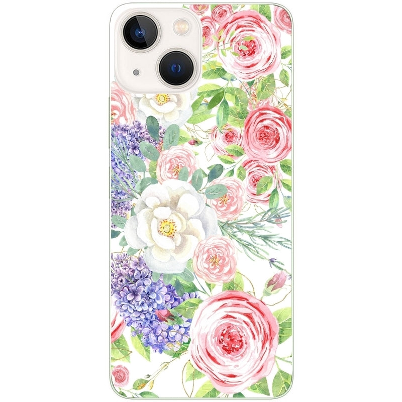 Coque taperso pour Iphone 11 et PRO PRO MAX avec motif fleur couleur pastel protection antichoc personnalisée