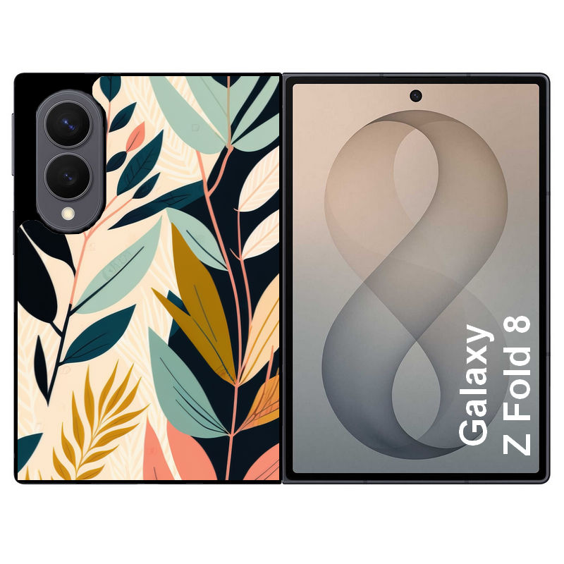 Coque pour Z FOLD 8 vintage et fleur