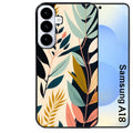 Coque pour Galaxy A08 A18 A28 A38 A58 vintage et fleur