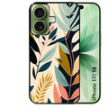 Coque pour Iphone 18 / PRO / PRO MAX / 18E vintage et fleur