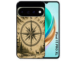 Coque pour Pixel 10 / 11 / PRO / XL personnalisée voyage et boussole