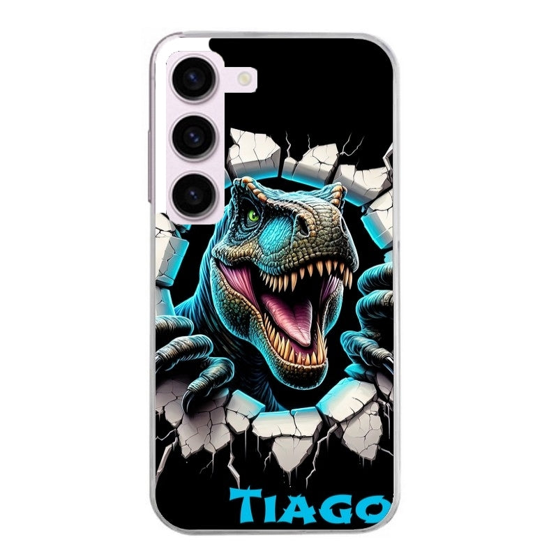 Coque taperso pour Galaxy A13 4G et 5G A23 A53 avec motif dino t rex personnalisee protection antichoc personnalisée