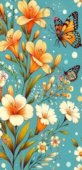 Fleur orange