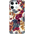 Coque taperso pour POCO X6 5G avec motif jungle couleurs d'automne protection antichoc personnalisée