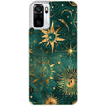 Coque taperso pour Redmi Note 10 4G 5G PRO 10S avec motif lune et astro protection antichoc personnalisée