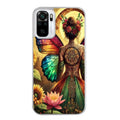 Coque taperso pour Redmi Note 10 4G 5G PRO 10S avec motif fee et fleurs protection antichoc personnalisée