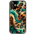 Coque noire taperso pour OPPO A5 PRO 4G et 5G avec motif effet fourrure leopard 3 protection antichoc personnalisée