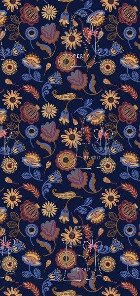 Fleur marine