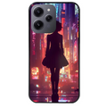 Coque noire taperso pour Redmi 12 4G et 5G avec motif new york anime protection antichoc personnalisée