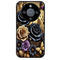 Coque noire taperso pour Magic 5 6 LITE et PRO avec motif papillon gothic protection antichoc personnalisée
