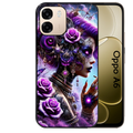 Coque noire taperso pour OPPO A6 A6X 4G et 5G avec motif fee style steampunk protection antichoc personnalisée