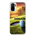 Coque taperso pour Redmi Note 10 4G 5G PRO 10S avec motif golf personnalisee protection antichoc personnalisée