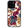 Coque noire taperso pour Honor 70 LITE 90 et LITE avec motif jungle couleurs d'automne protection antichoc personnalisée