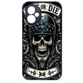 Coque noire taperso pour Honor 400 et Lite Pro Smart avec motif mort motard protection antichoc personnalisée