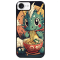 Coque noire taperso pour Iphone 17 17E AIR MAX PRO avec motif dragon ramen 1 protection antichoc personnalisée