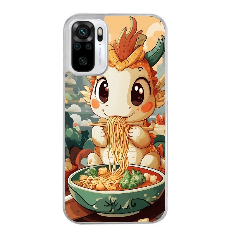 Coque taperso pour Redmi Note 10 4G 5G PRO 10S avec motif dragon ramen 3 protection antichoc personnalisée