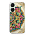 Coque taperso pour POCO C65 4G avec motif mandala 3 protection antichoc personnalisée