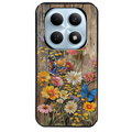Coque noire taperso pour POCO M8 5G et PRO 5G avec motif bois et papillon 1 protection antichoc personnalisée