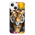 Coque taperso pour Iphone 14 et PRO PLUS PRO MAX avec motif tigre style hip hop protection antichoc personnalisée