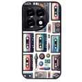 Coque noire taperso pour OnePlus 11 et 12 avec motif cassette multi protection antichoc personnalisée