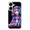 Coque taperso pour POCO C65 4G avec motif anime manga et psycho protection antichoc personnalisée