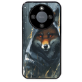 Coque noire taperso pour Magic 5 6 LITE et PRO avec motif renard fox des bois protection antichoc personnalisée