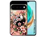 Coque pour Pixel 10 / 11 / PRO / XL yin yang fleur cerisier sakura
