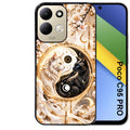 Coque pour POCO C95 PRO yin yang chat