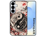 Coque pour Galaxy A08 A18 A28 A38 A58 yin yang tigre et dragon