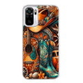 Coque taperso pour Redmi Note 10 4G 5G PRO 10S avec motif cow boy et texas automne protection antichoc personnalisée