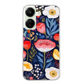 Coque taperso pour POCO C65 4G avec motif fleur coquelicot protection antichoc personnalisée