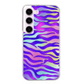 Coque taperso pour galaxy A04S A14 A34 A54 avec motif zebre color protection antichoc personnalisée