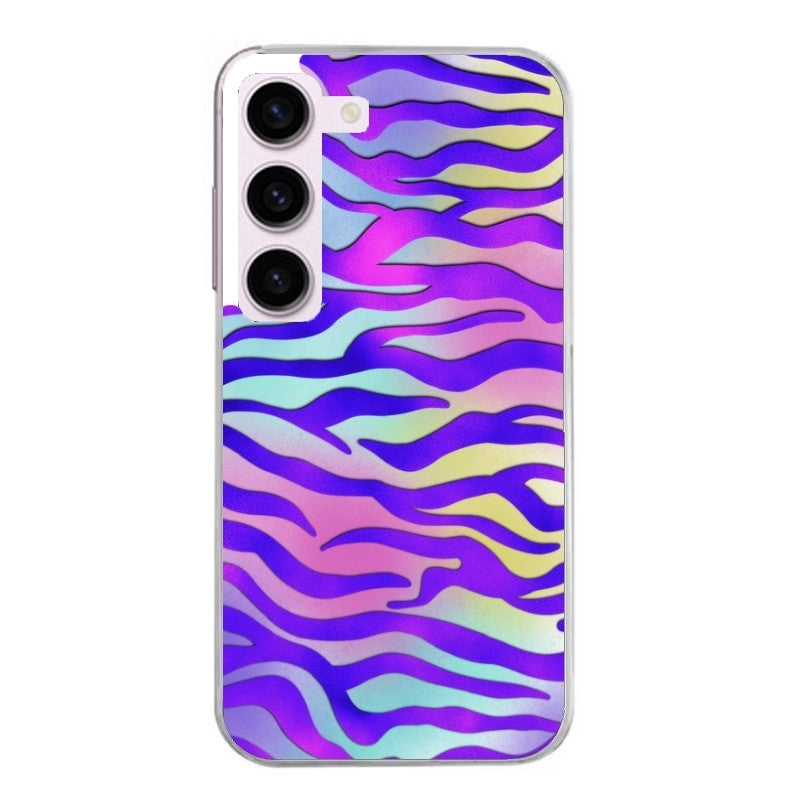 Coque taperso pour Galaxy A13 4G et 5G A23 A53 avec motif zebre color protection antichoc personnalisée