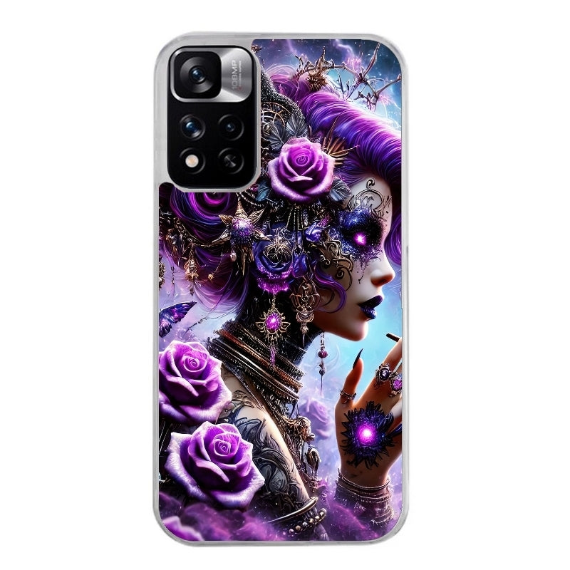 Coque taperso pour Redmi Note 11 4G PRO 5G 11S avec motif fee style steampunk protection antichoc personnalisée