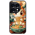 Coque noire taperso pour OnePlus 11 et 12 avec motif dragon ramen 3 protection antichoc personnalisée