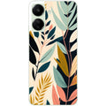 Coque taperso pour POCO C65 4G avec motif vintage et fleur protection antichoc personnalisée