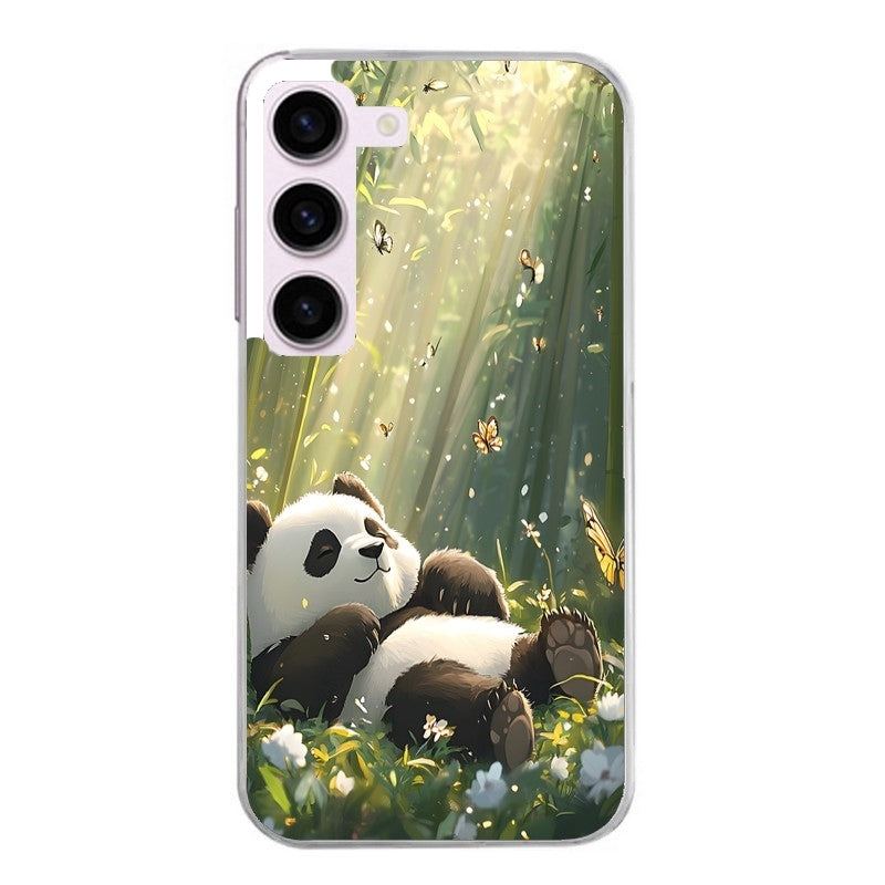 Coque taperso pour Galaxy A13 4G et 5G A23 A53 avec motif panda bambou protection antichoc personnalisée