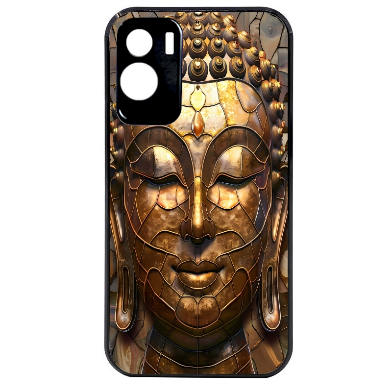 Coque noire taperso pour Honor 70 LITE 90 et LITE avec motif bouddha et mosaique protection antichoc personnalisée