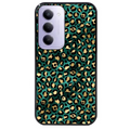 Coque noire taperso pour Redmi 15 4G et 5G avec motif leopard vert protection antichoc personnalisée