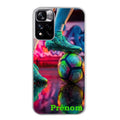 Coque taperso pour Redmi Note 11 4G PRO 5G 11S avec motif foot beton personnalisee protection antichoc personnalisée