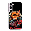 Coque taperso pour galaxy A04S A14 A34 A54 avec motif chat carpe koii japan personnalise protection antichoc personnalisée