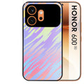 Coque noire taperso pour Honor 600 et 600 PRO avec motif zebre pastel protection antichoc personnalisée