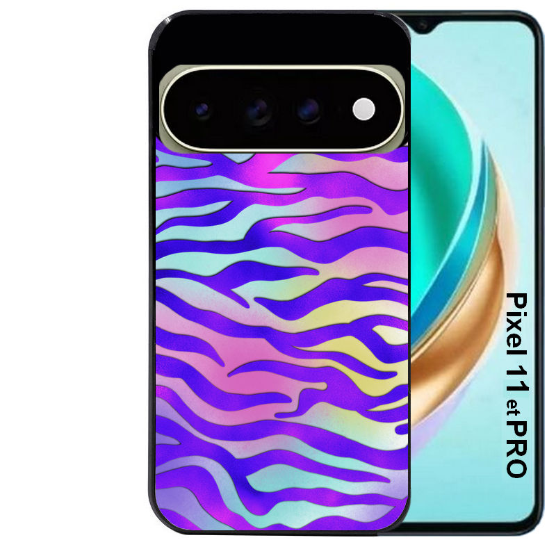 Coque pour Pixel 10 / 11 / PRO / XL zebre color